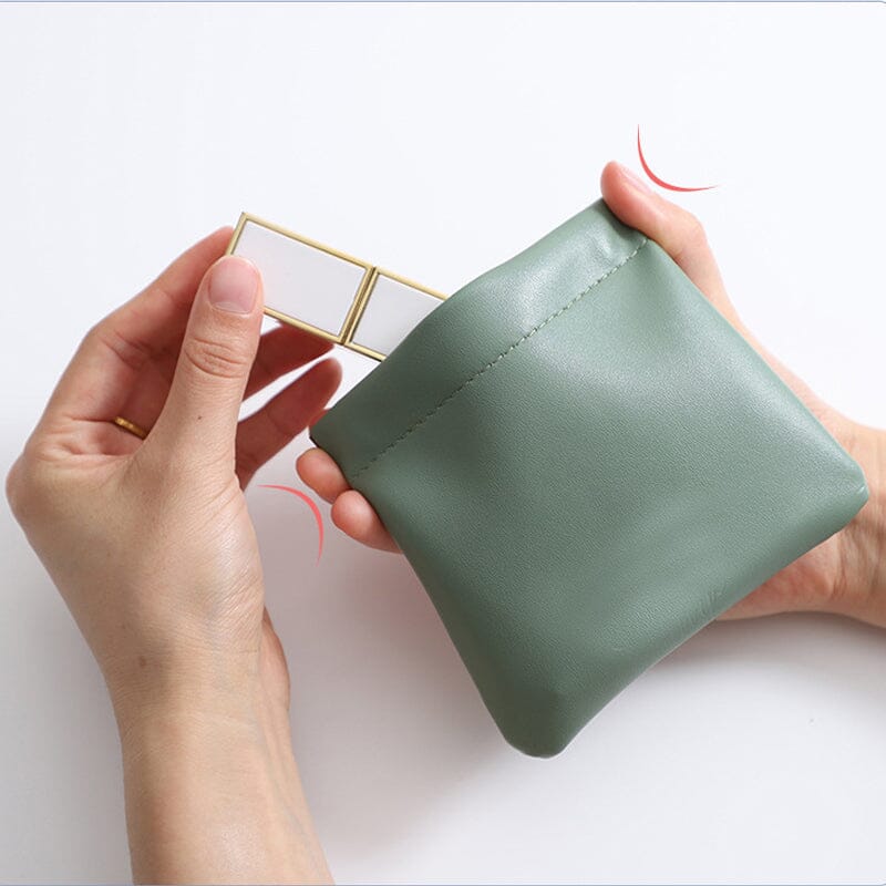 PU Leather Pocket Cosmetic Bag