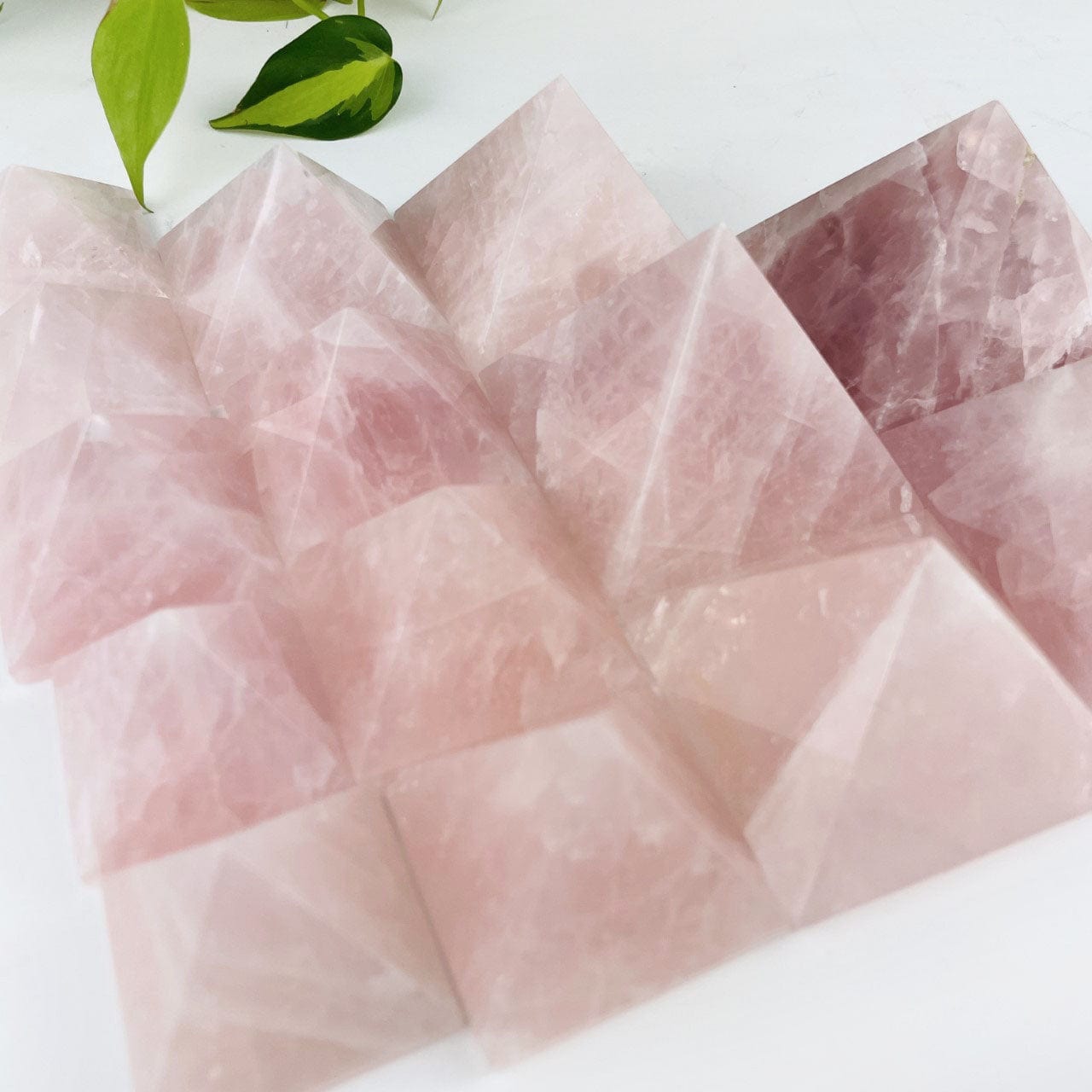 Rose Quartz Pyramids - BY WEIGHT (OF1-S25)