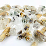 Rough Crystal Quartz Points with Chloride - 1/2 lb bag