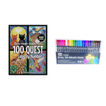 100 QUEST Color by Numbers Book