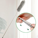 Retractable Washable Curved Microfiber Duster