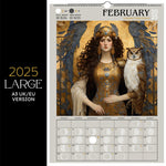 Warrior Goddess 2025 Moon Phase Calendar