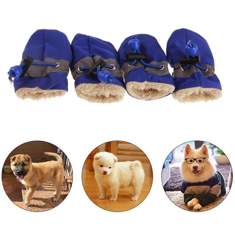 Insulated Winter Shoes for Dogs