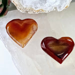 Carnelian Crystal Hearts - You Choose #2