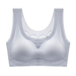 Ultra-thin Plus Size Ice Silk Comfort bra