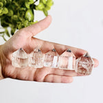 Crystal Quartz Mini Vogel Cut Base Points (RK3010B9)