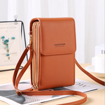 Large Capacity Elegant Crossbody Touch Screen Phone Bag