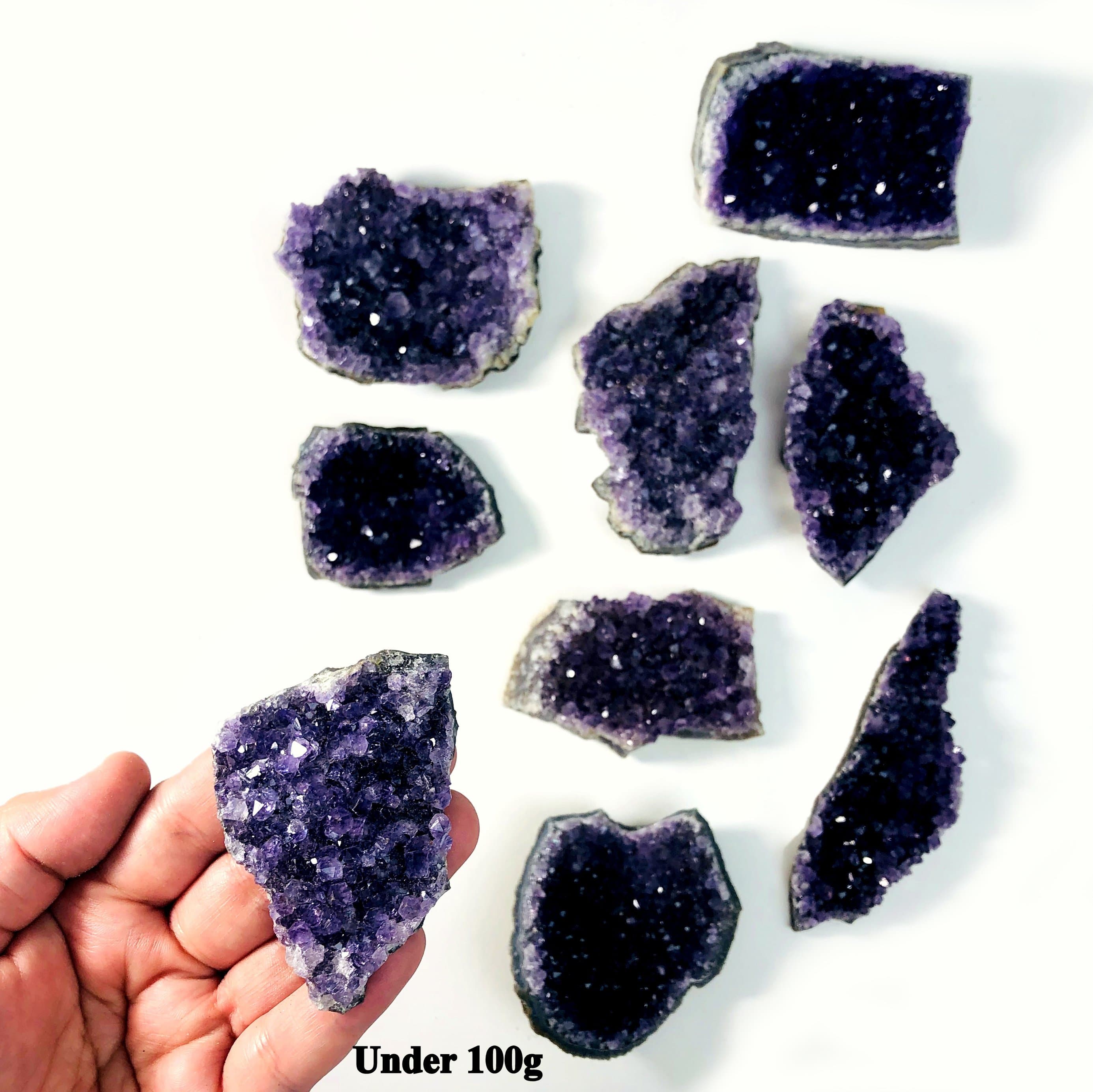 Amethyst Raw High Grade Clusters - By Weight (RK26)