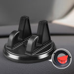 Multifunctional rotating car holder