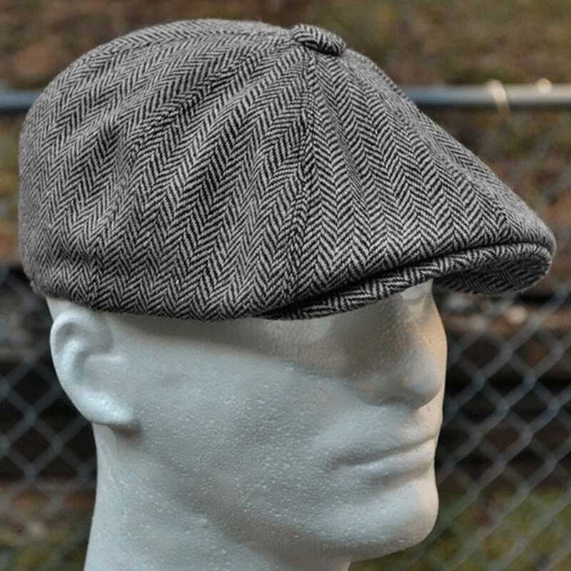 2022 NEW Vintage Herringbone Octagon Cap