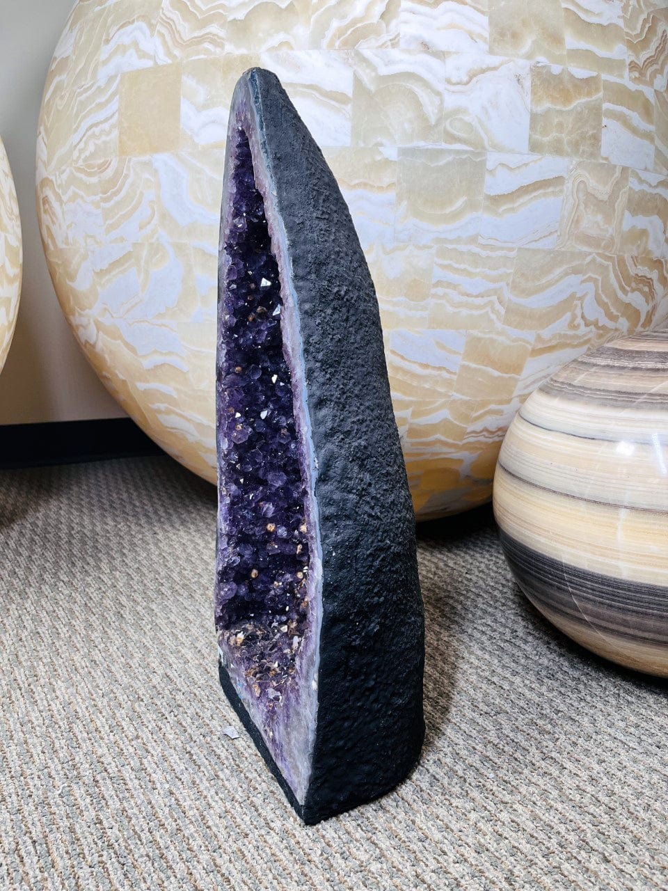 Amethyst Cathedral Geode- OOAK