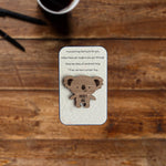 Pocket Hug Wooden Token