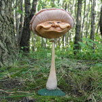 Funny Face Mushroom Garden Statue