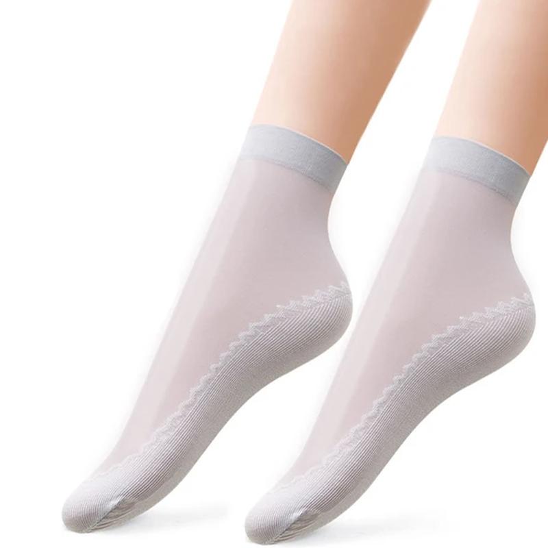 Skin-friendly Silky Cotton Socks