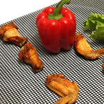 Non-stick BBQ grill mesh mat