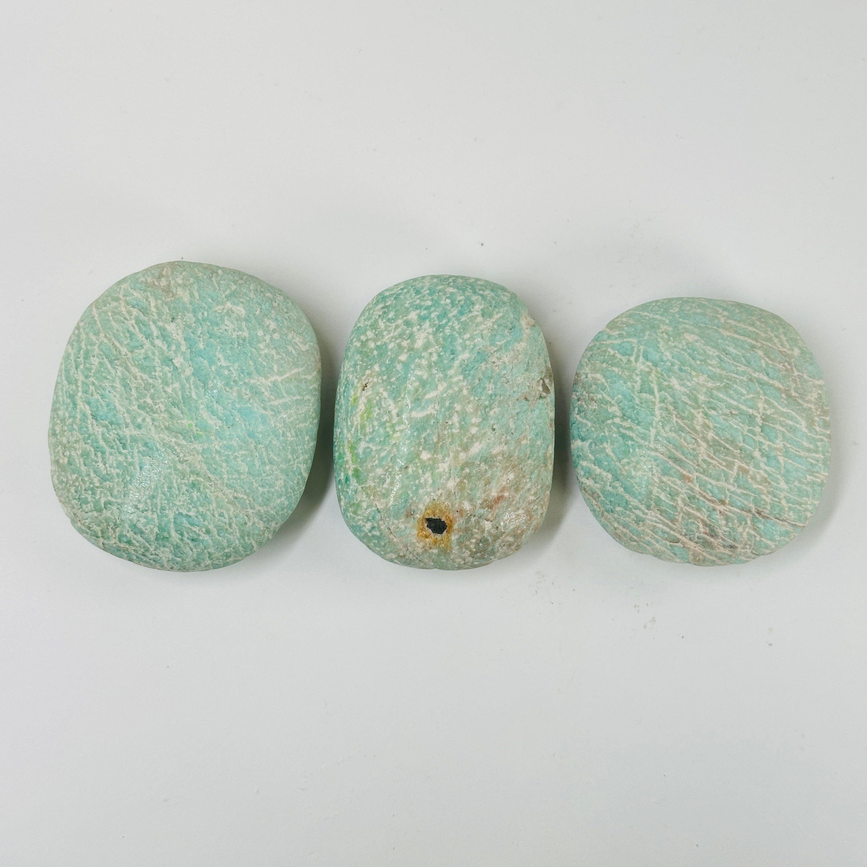 Amazonite Crystal Palm Stone YOU CHOOSE