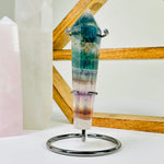 Fluorite Crystal Point with Stand AS IS #7