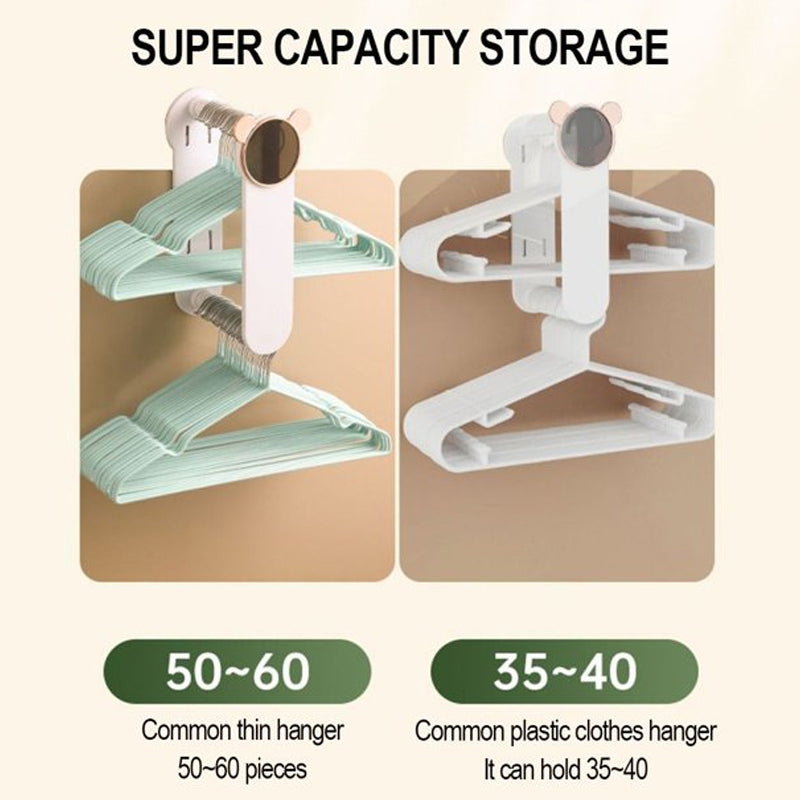 Hole-free hanger storage artifact