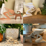 Pet Lover - Wood Sculpture Table Ornaments