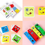 Fun Changing Face Magic Cube Building Blocks