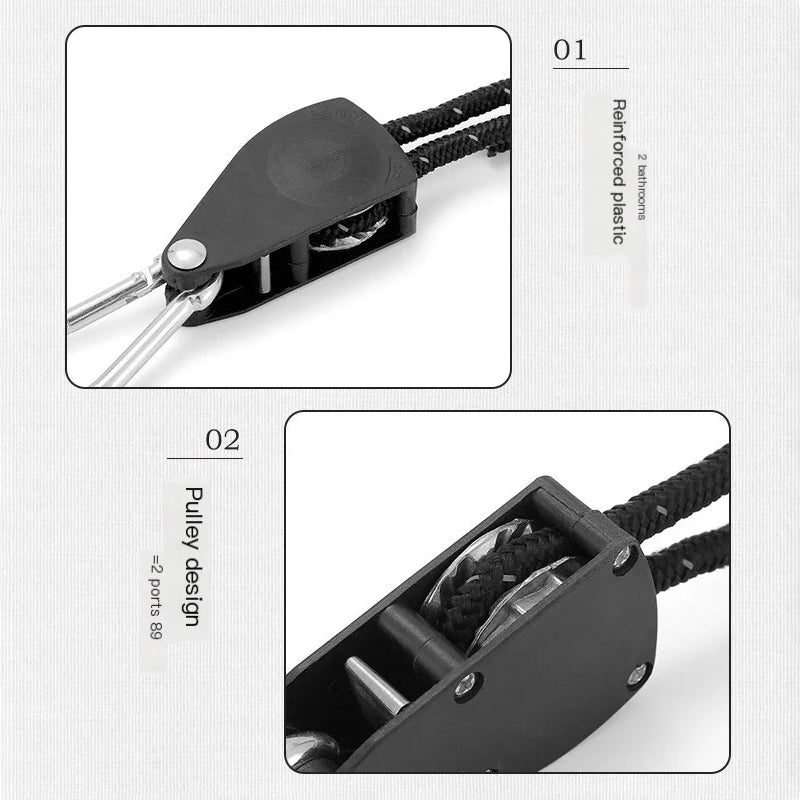 Portable Adjustable Fix Camping Rope