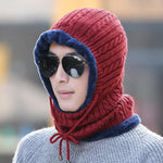 Face Scarf Snood Thermal Hooded Hat