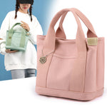 Large capacity multi-pocket handbag