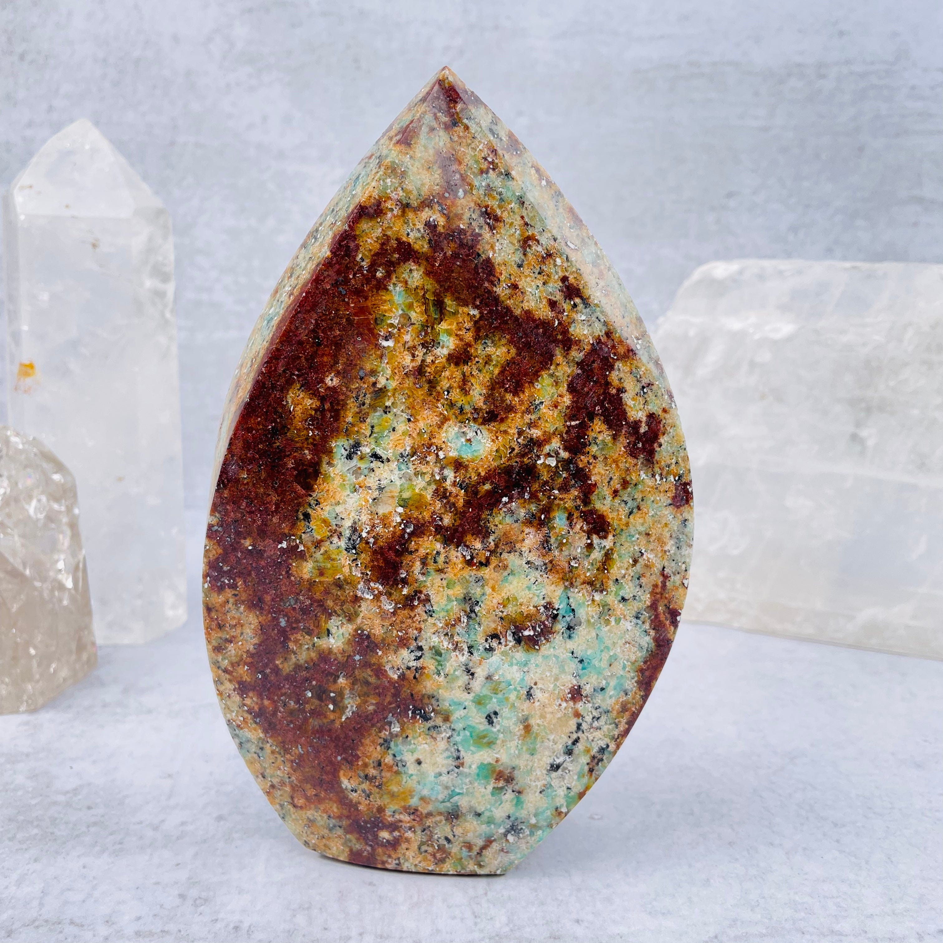 Amazonite Polished Flame tower