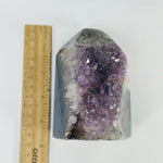 Amethyst Agate Cluster Polished Crystal Point OOAK