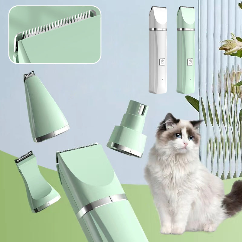 4-in-1 pet hair shaver