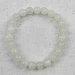 Moonstone Round Bead Bracelets