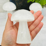 Selenite Crystal Mushroom