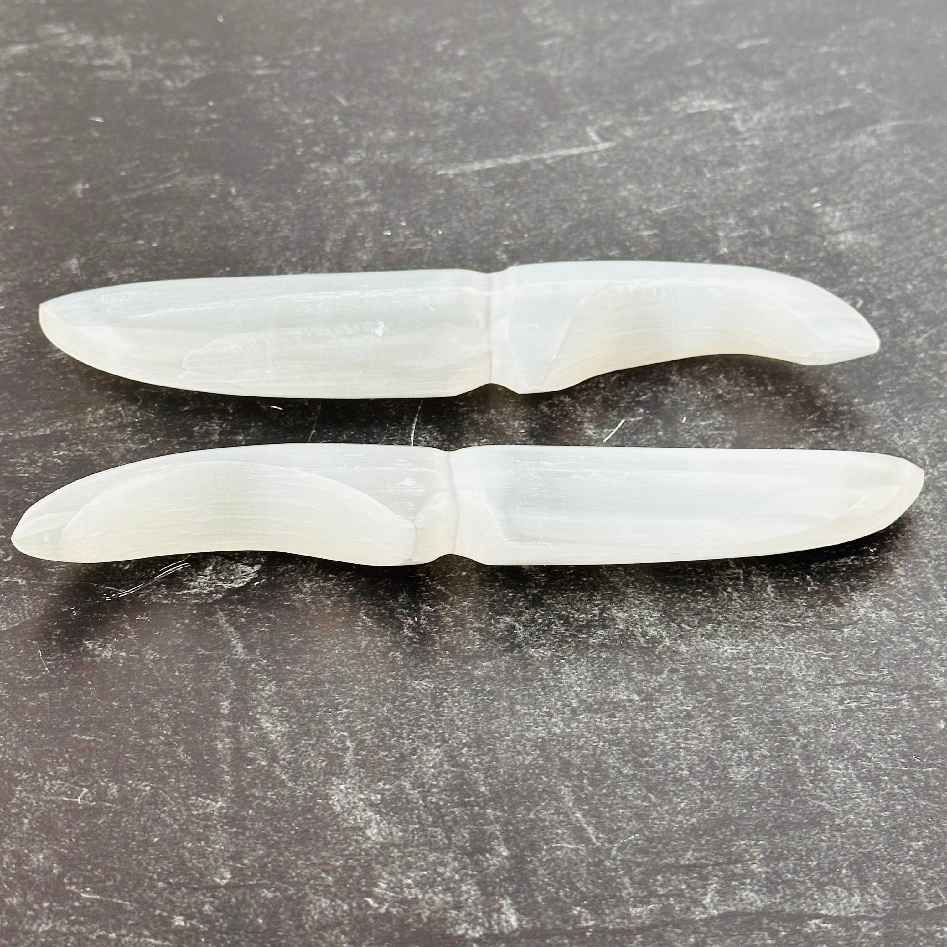 Selenite Crystal Knife - Metaphysical - Chakra Cleansing