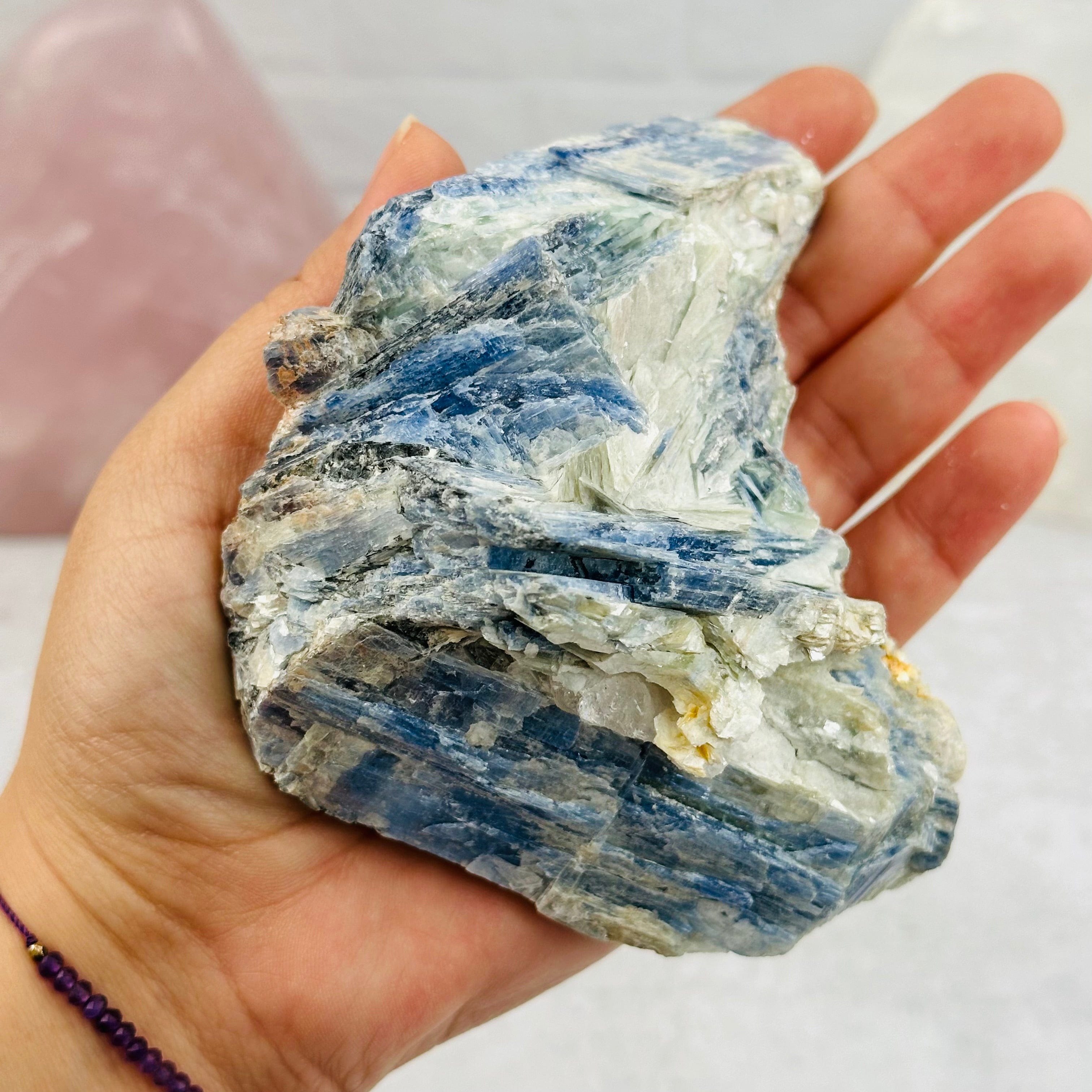 Blue Kyanite Freeform - Rough Natural Stone - By Weight