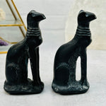 Black Obsidian Crystal Cat - Sophisticated Feline