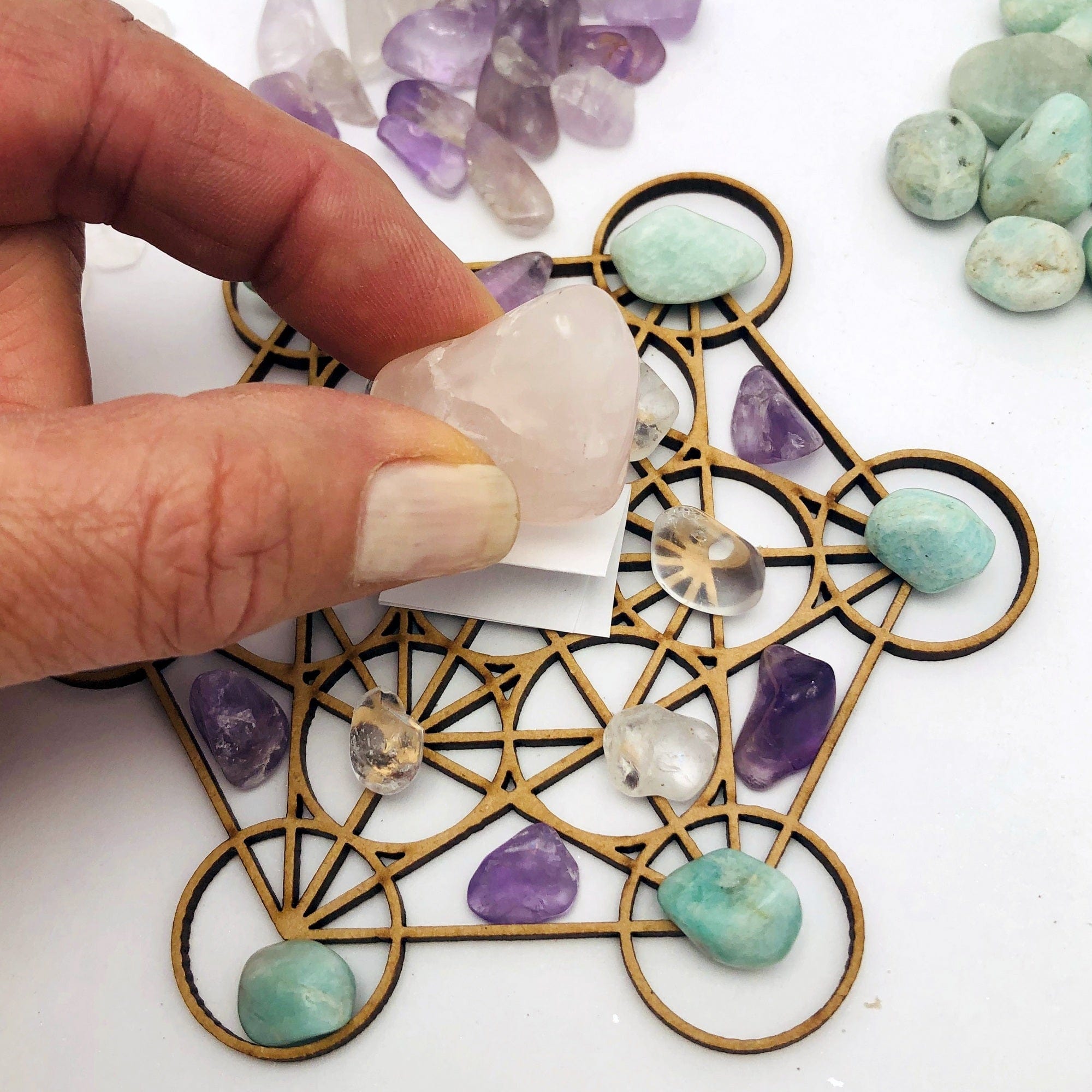 Crystal Grid Set For Love