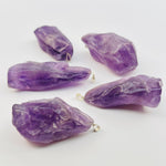 Amethyst Crystal Polished Jumbo Freeform Pendant -