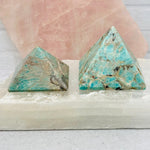 Amazonite Crystal Pyramids - By Weight