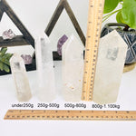 Crystal Quartz Tower - Clear Quartz By Weight