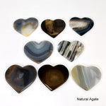 Heart Shaped Agate Slices