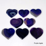 Heart Shaped Agate Slices