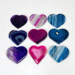 Heart Shaped Agate Slices