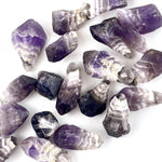 1/2 lb Chevron Amethyst Raw Points - (TS-55)