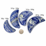 Sodalite Moons - By Weight