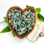 1 lb Bag Amazonite Tumbled Stones Small Gardening