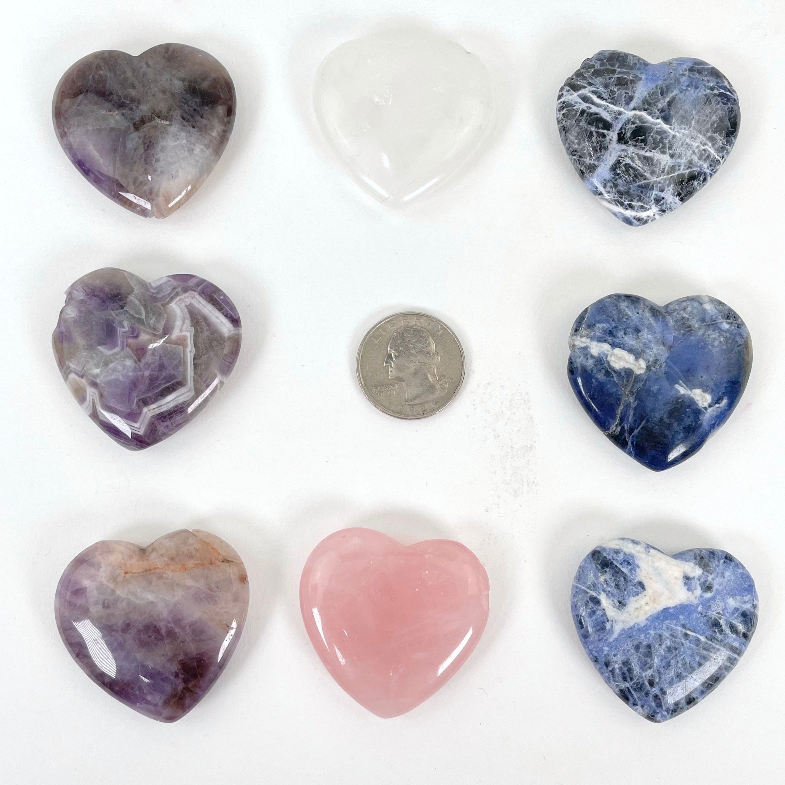 Polished Hearts - Choose Your Stone - AS IS