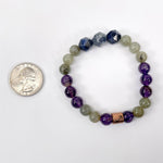 Sagittarius Zodiac Gemstone Crystal Stretch Bracelet