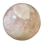 Huge Rose Quartz Sphere - Over 127pounds - Zen Space Decor -