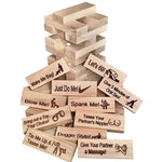 Super Naughty Block Tower Jenga Game