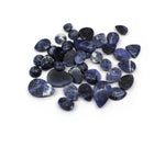 1/4 lb Bag Sodalite Mixed Shapes Cabochons - Jewelry Beads - Jewelry Making - Jewelry Craft Supplies